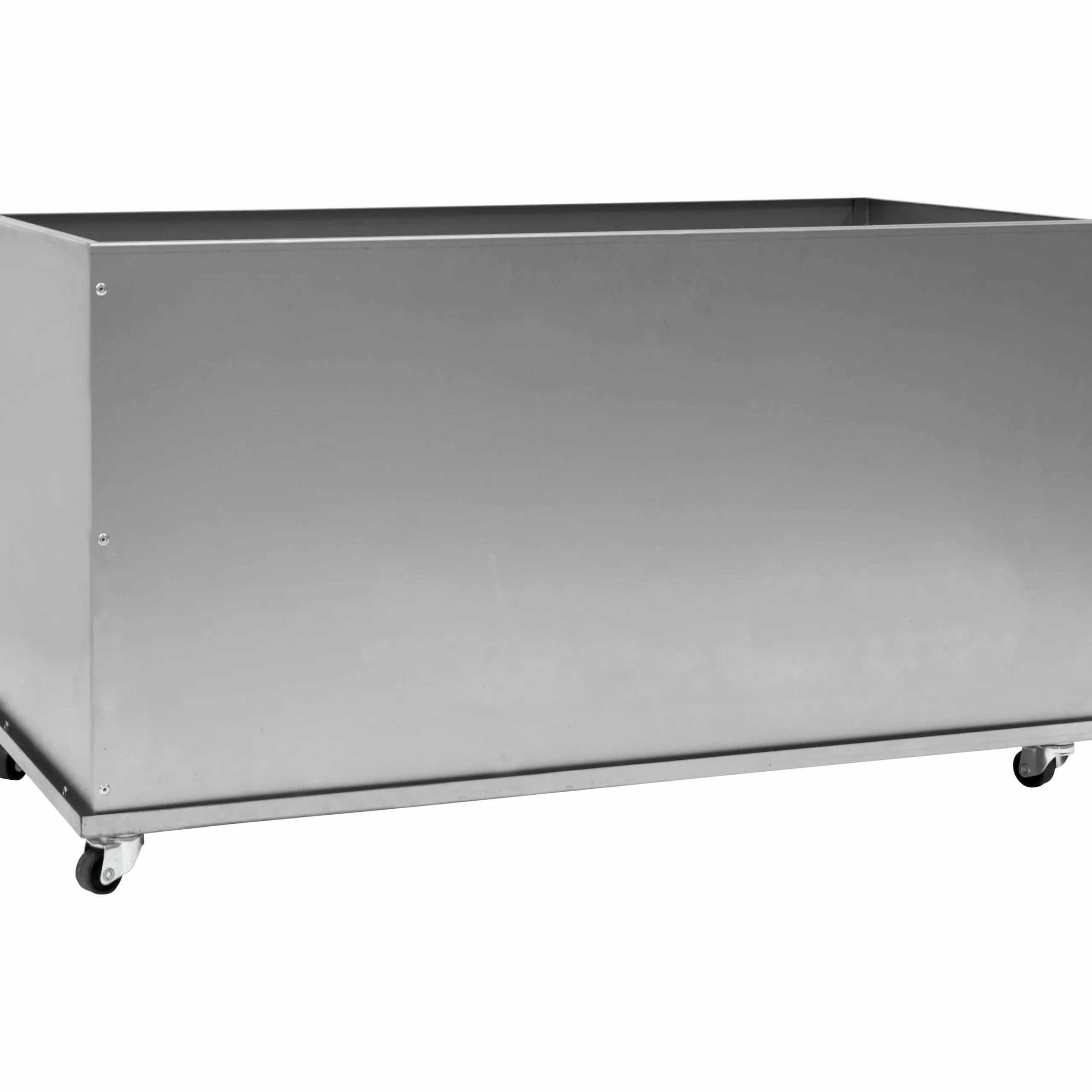 Metallfat med hjul Råjärn/Rostar 84x44cm>Ventura Hot