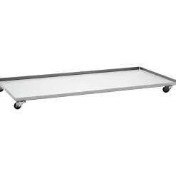 Metallfat med hjul Råjärn/Rostar 84x44cm>Ventura Hot