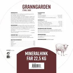 Mineralbalja Får 22,5kg>Granngården New