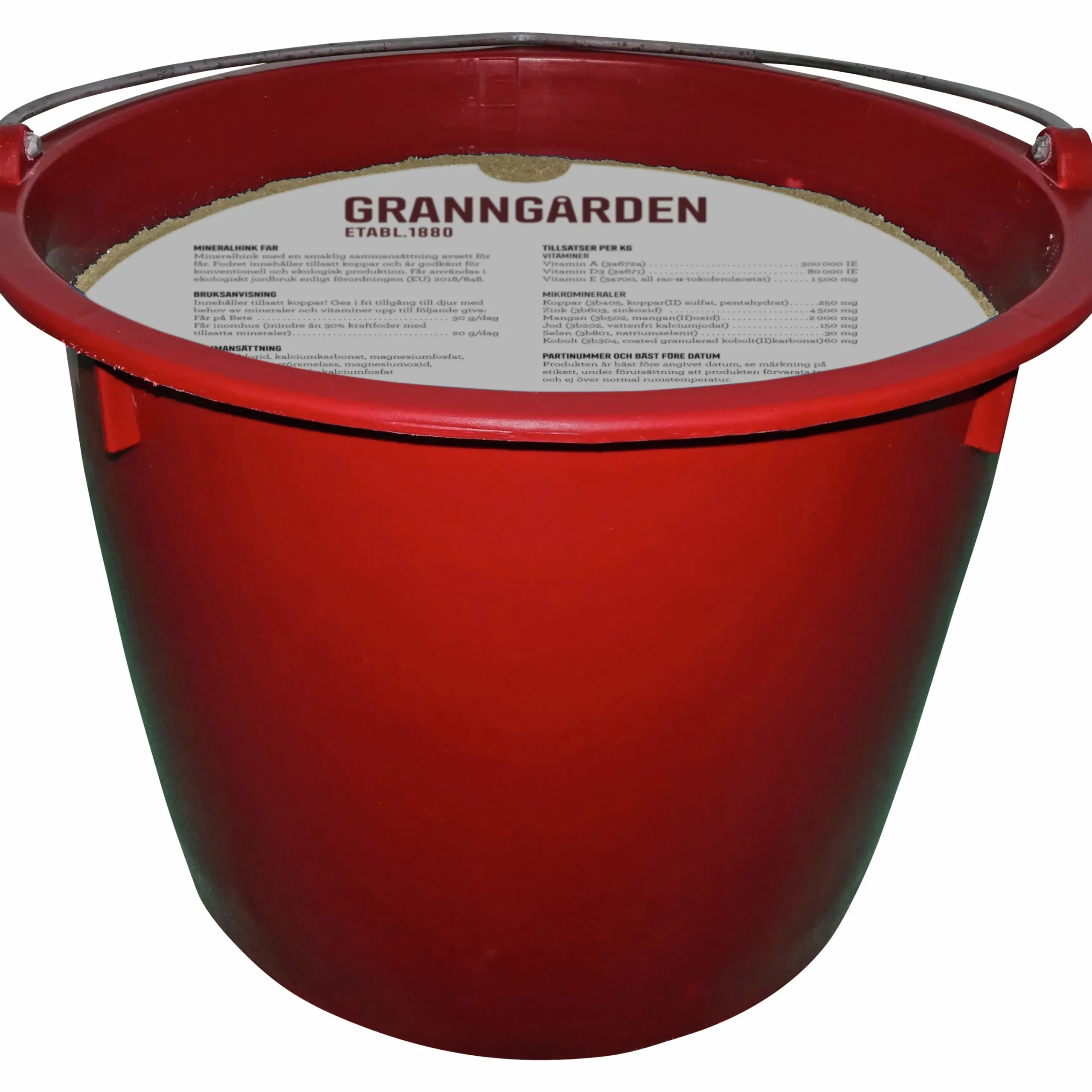 Mineralbalja Får Koppar 22,5kg>Granngården Online
