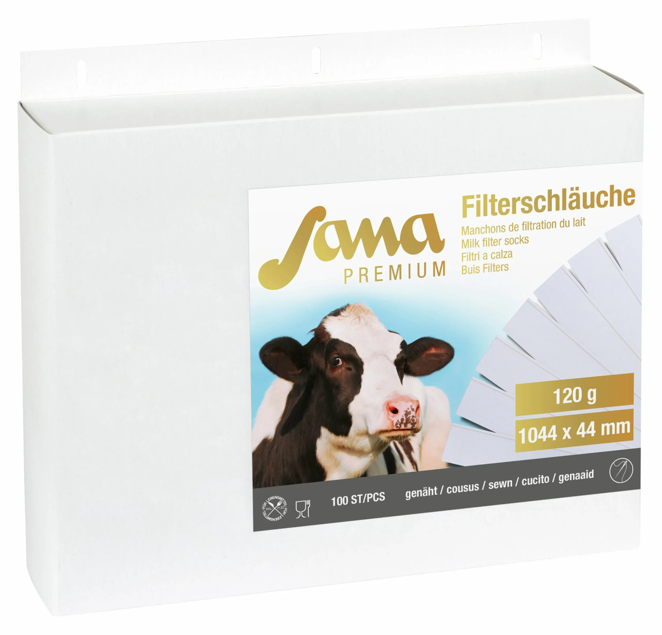 Mjölkfilter Premium 1044x44mm 100-p>Kerbl Best
