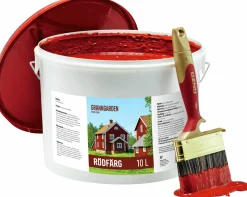 Målarfärg Rödfärg 10L>Granngården Clearance