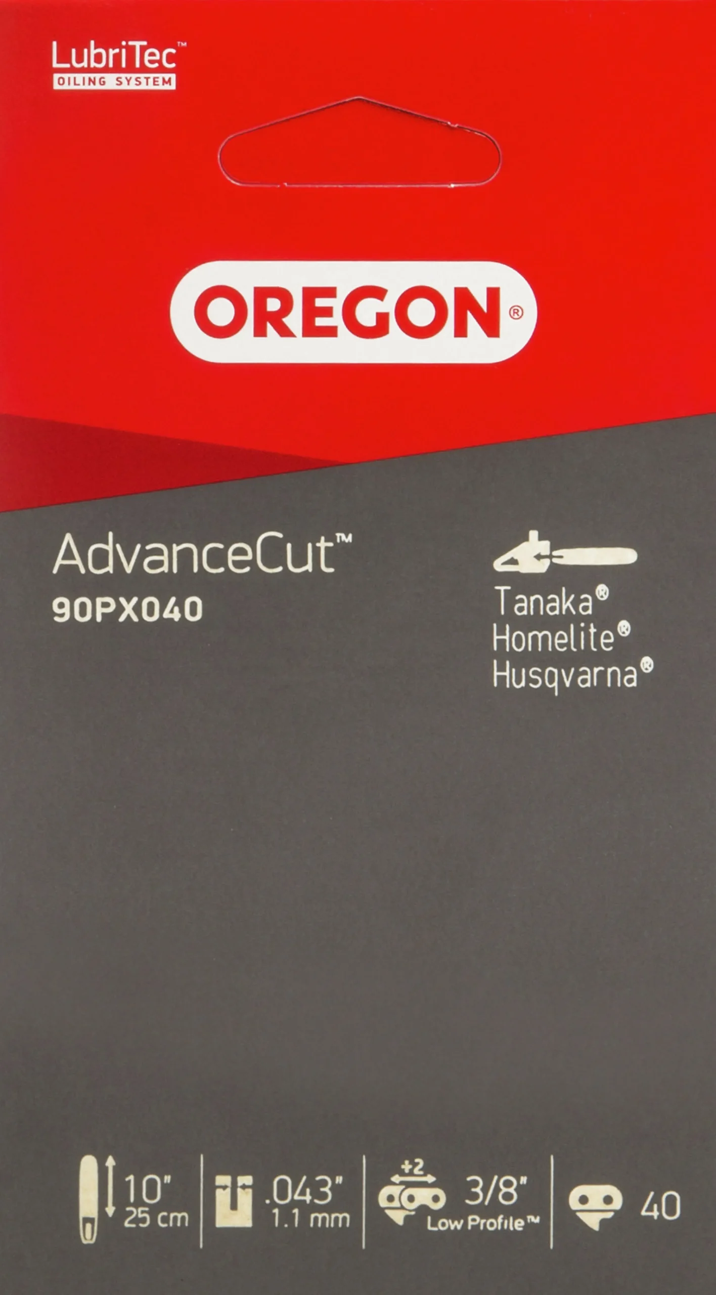 Motorsågskedja AdvanceCut 90PX 10" 3/8" 1,1mm 40dl>Oregon Sale