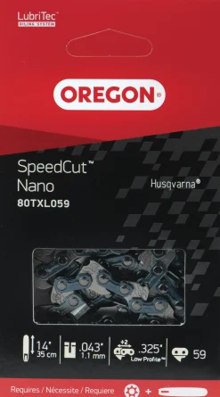 Motorsågskedja SpeedCut 80TXL 14" .0325" 1,1mm 59dl>Oregon