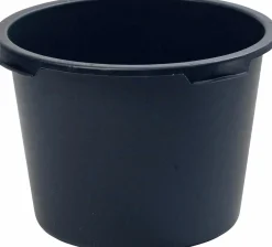 Murbruksbalja kraftig rund återvunnen plast svart 90L>ETC Online