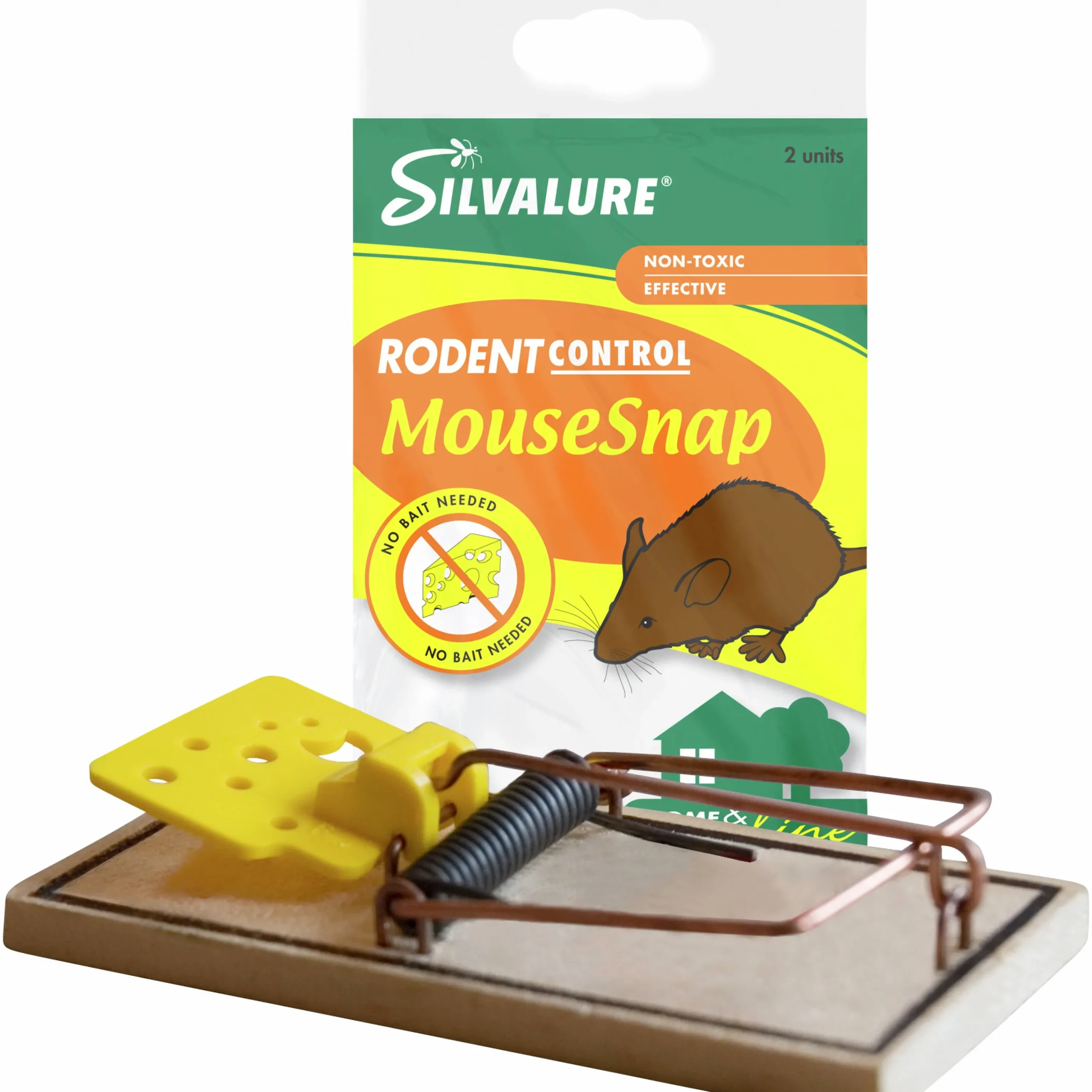 Musfälla Trä 2-p>Silvalure Discount
