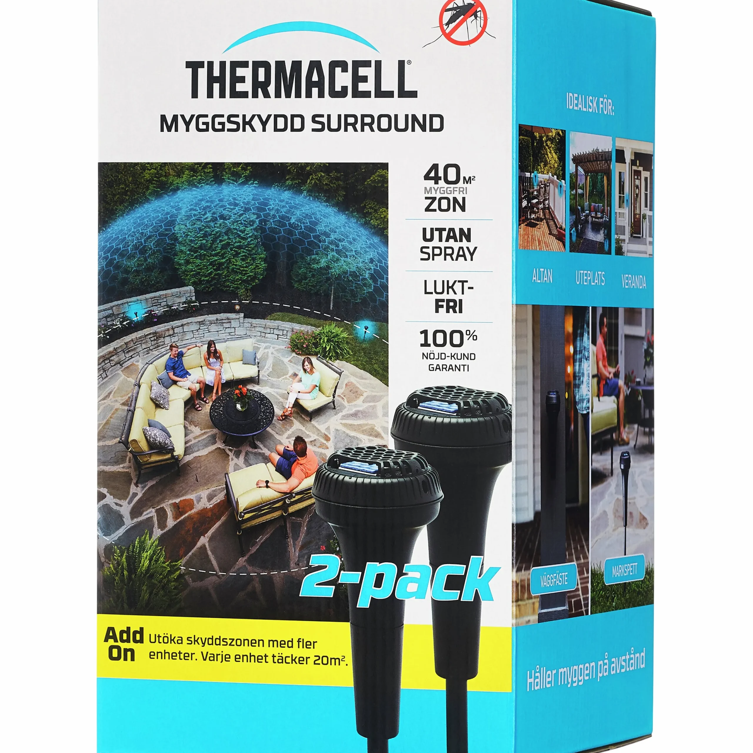 Myggskydd Surround 2-p>Thermacell Online