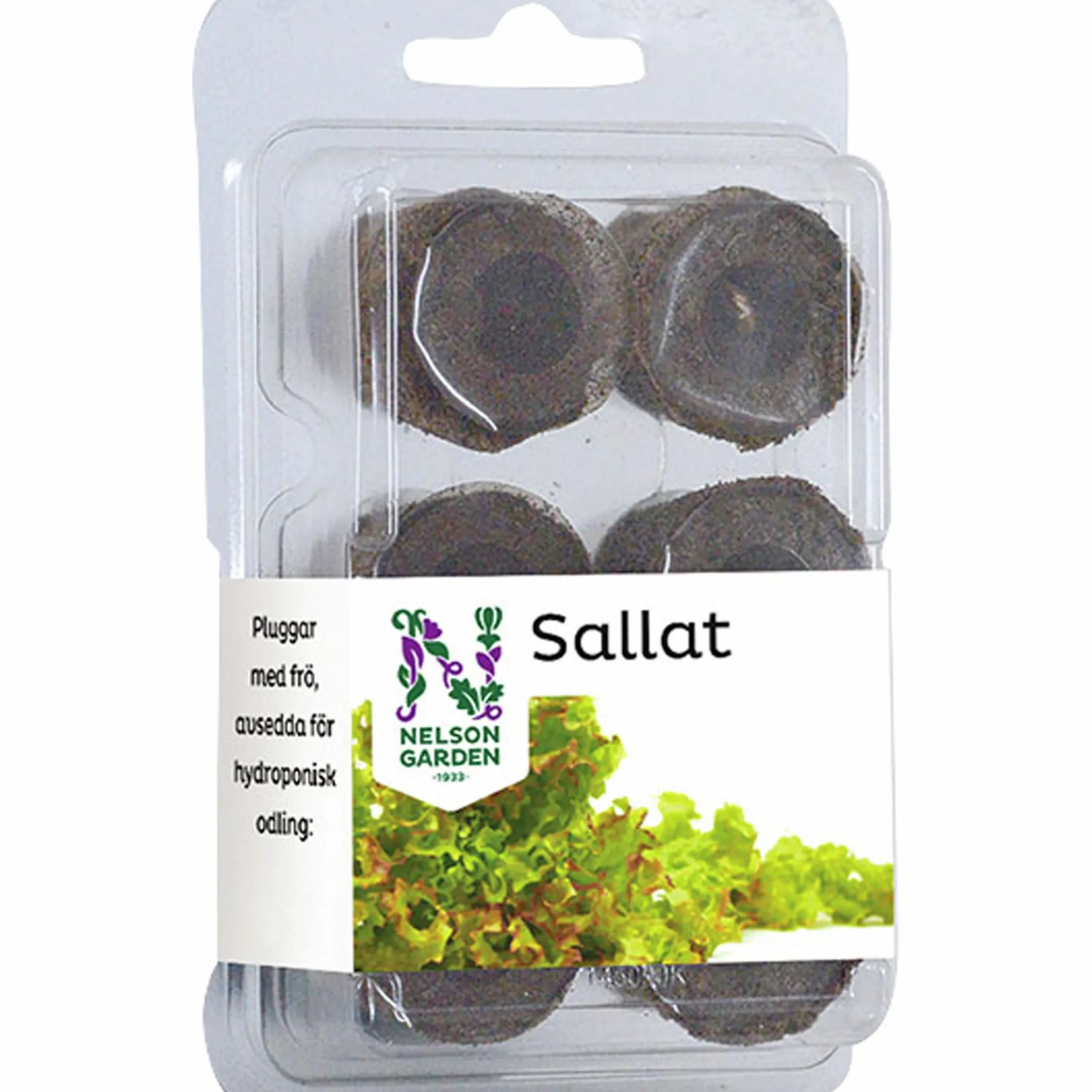 Odlingspluggar Hydroponisk odling Sallat 6-p>Nelson Garden Best