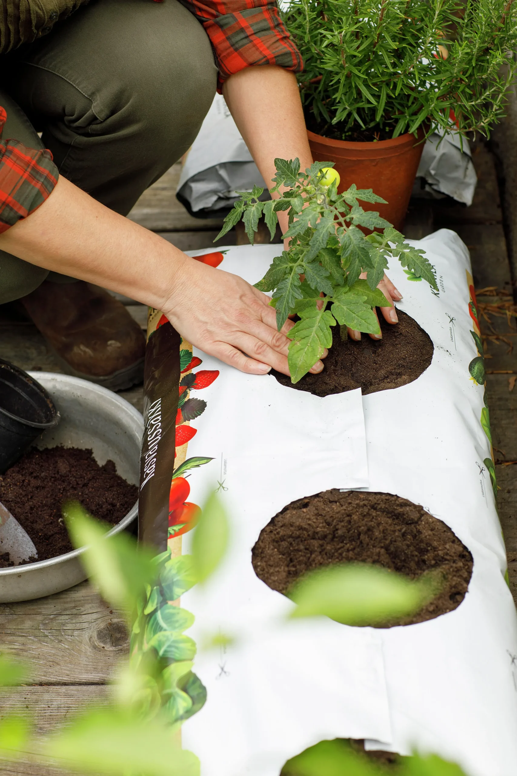 Odlingssäck Hasselfors med jord 40L>Hasselfors Garden Hot