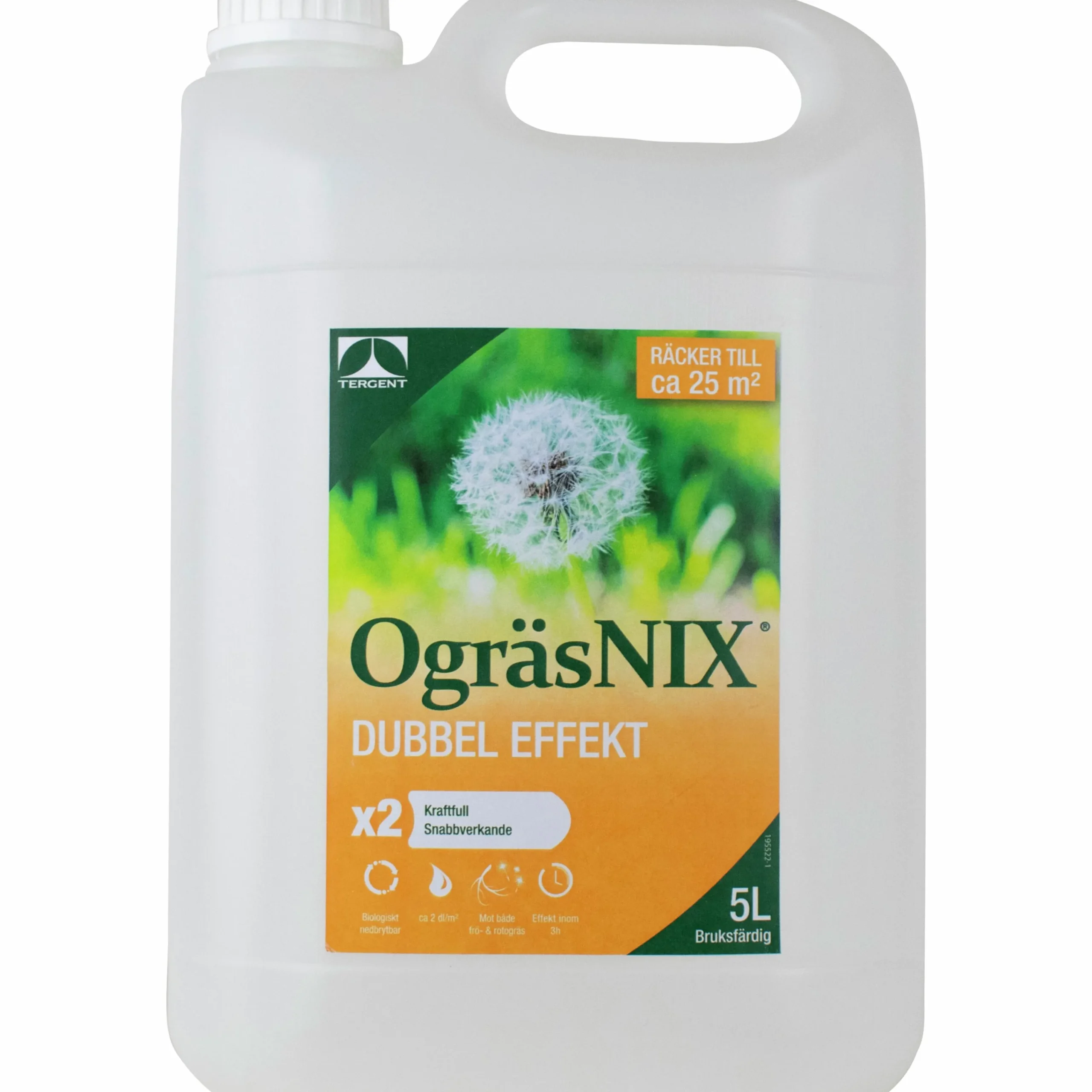 Ogräsmedel Ogräsättika OgräsNIX Dubbel Effekt 5L>Tergent Best