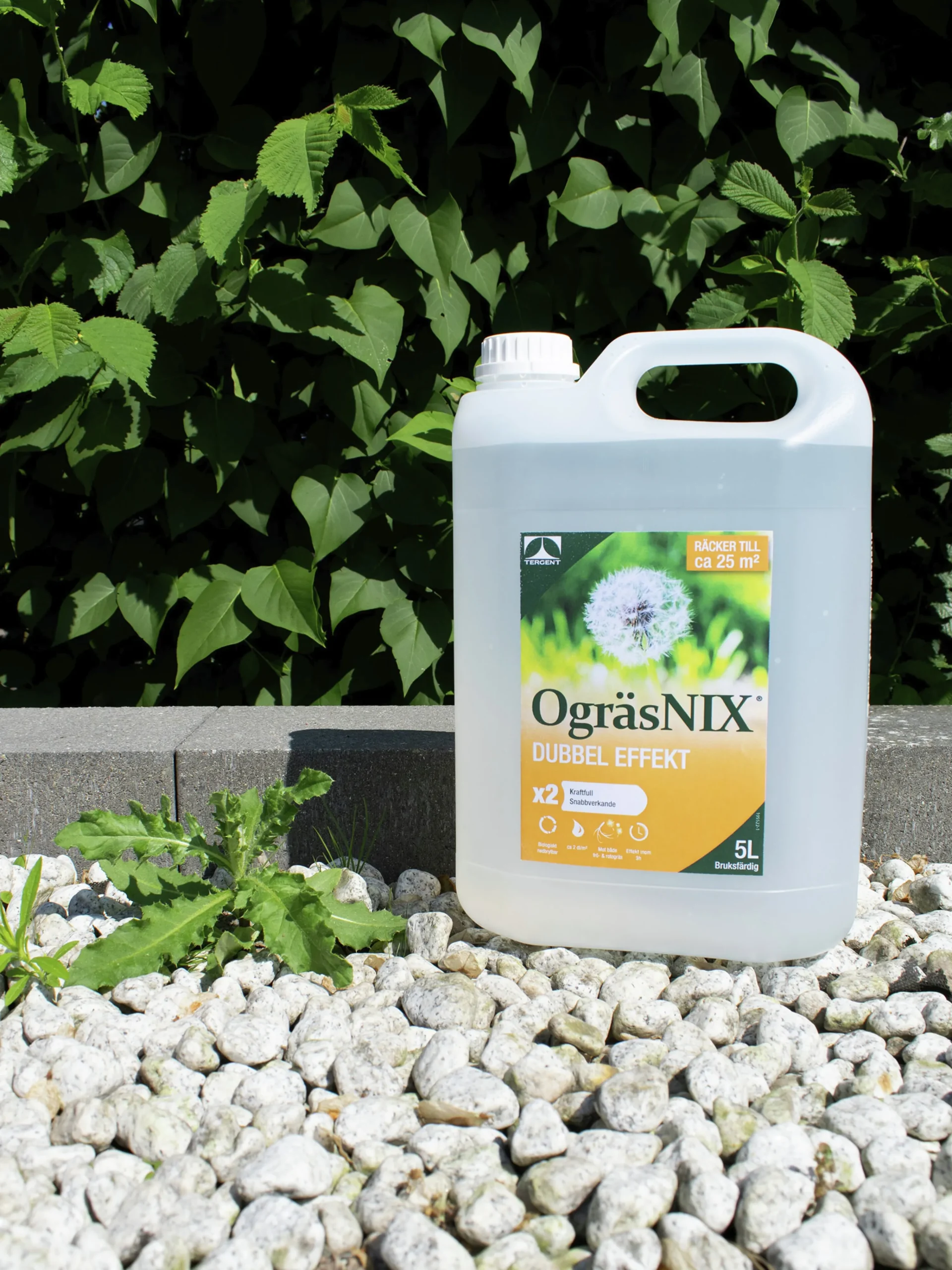 Ogräsmedel Ogräsättika OgräsNIX Dubbel Effekt 5L>Tergent Best
