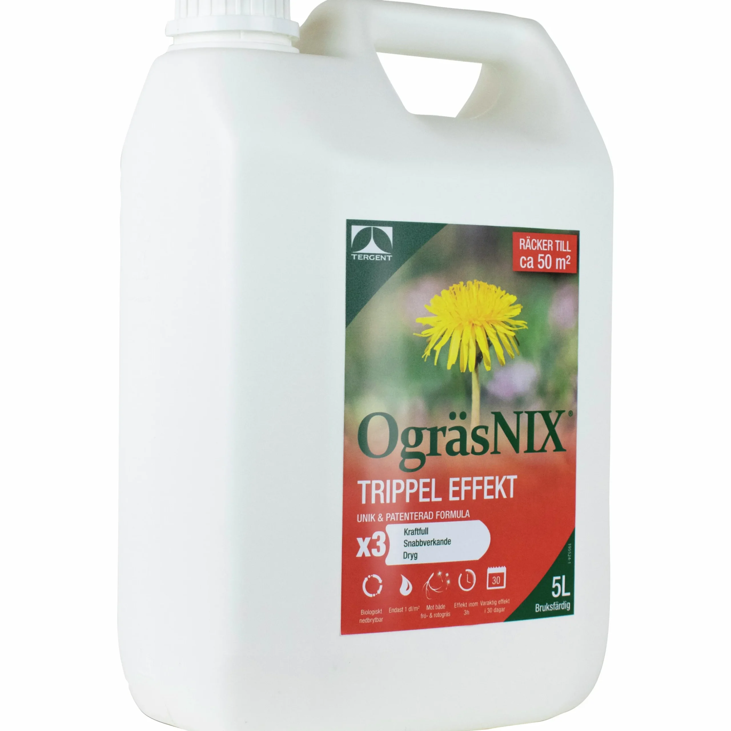 Ogräsmedel Ogräsättika OgräsNIX Trippel Effekt 5L>Tergent Discount