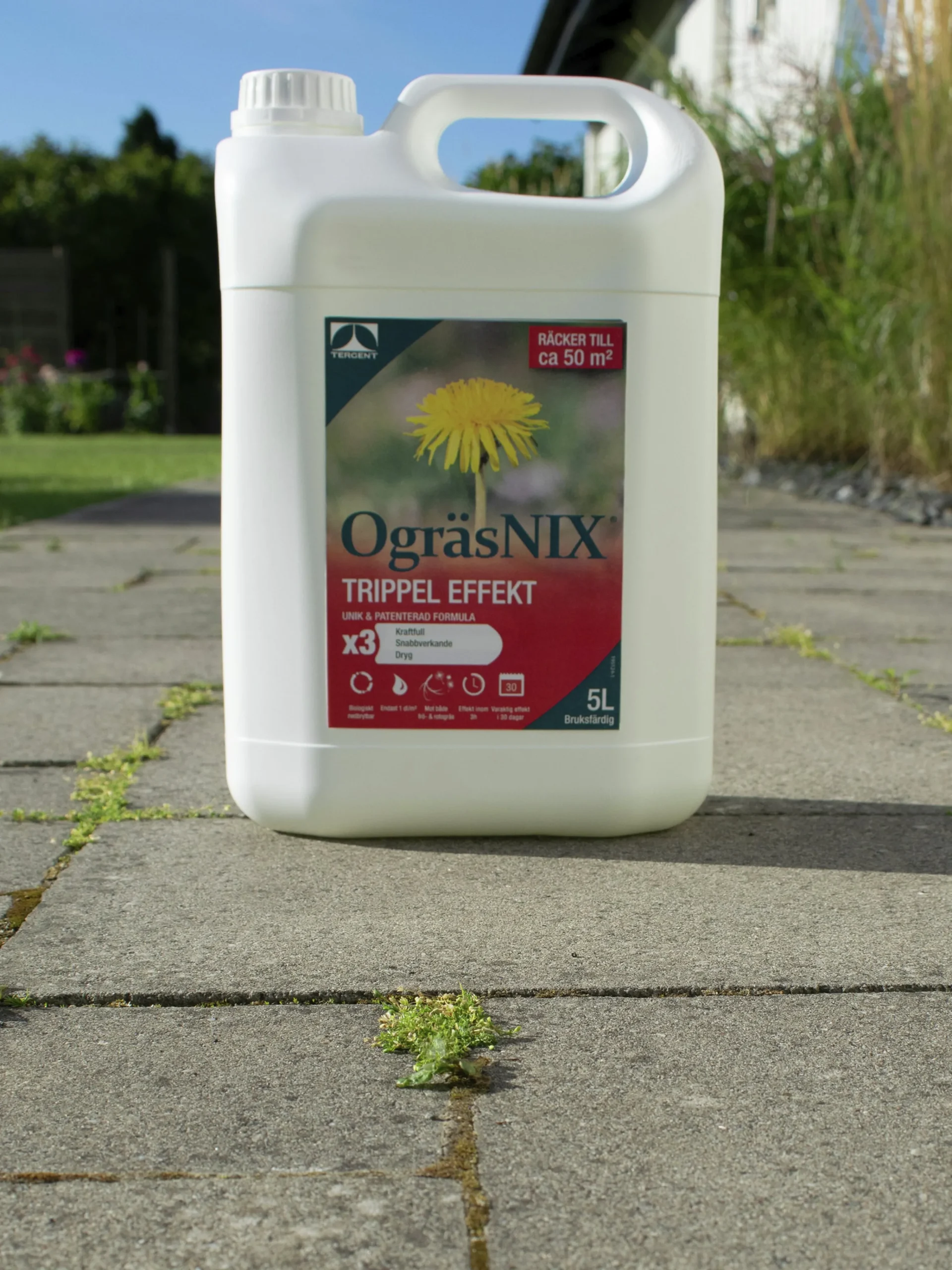 Ogräsmedel Ogräsättika OgräsNIX Trippel Effekt 5L>Tergent Discount