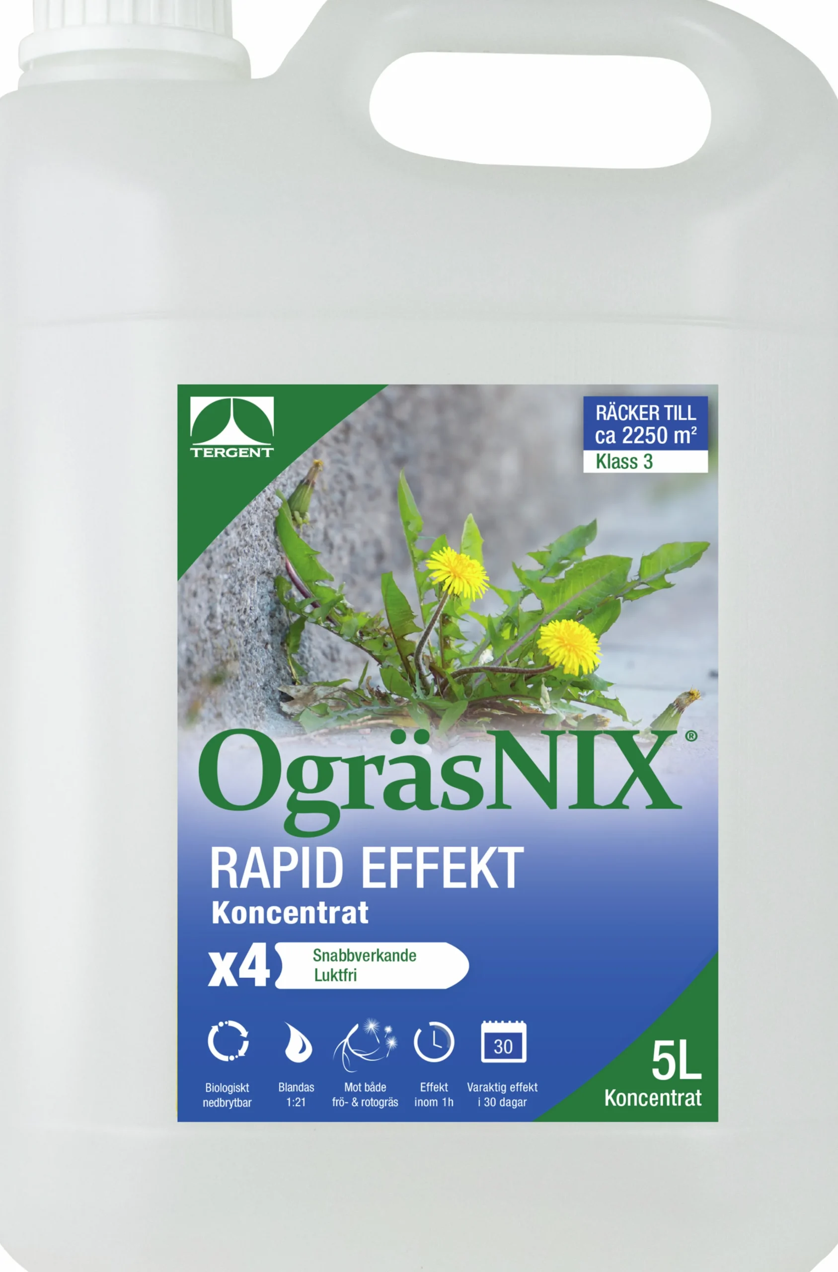 Ogräs- & Mossmedel OgräsNIX Rapid Effekt Koncentrat>Tergent