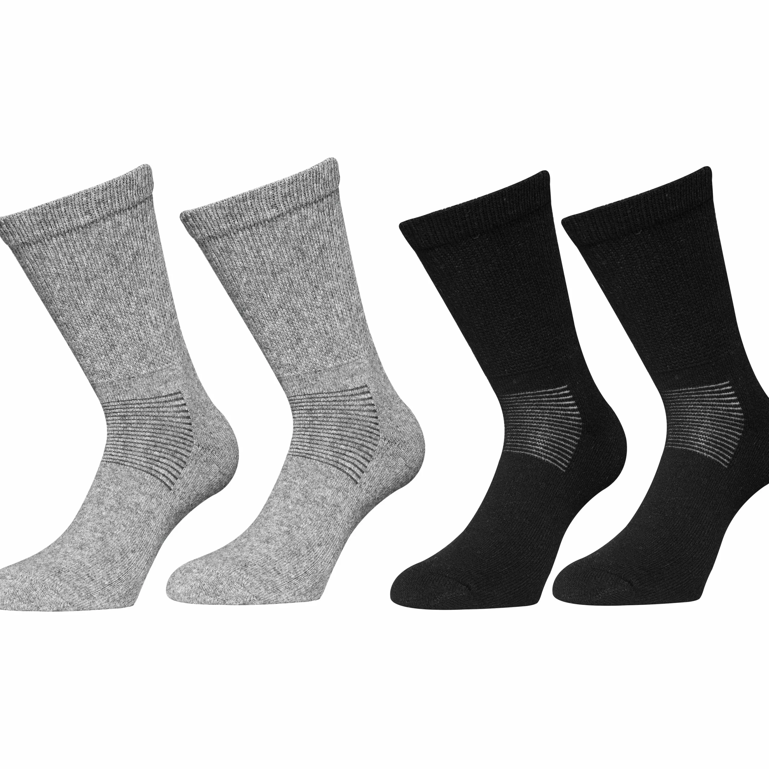 Outdoorsockor Ribbad med Ull Unisex 2-p>G1880 Discount
