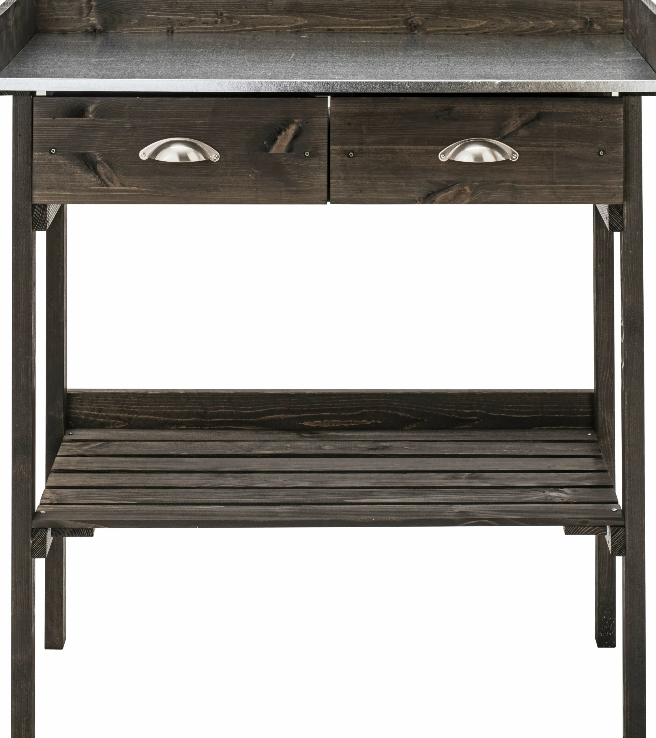 Planteringsbord Med 2 lådor 79x39x87cm>Granngården Outlet