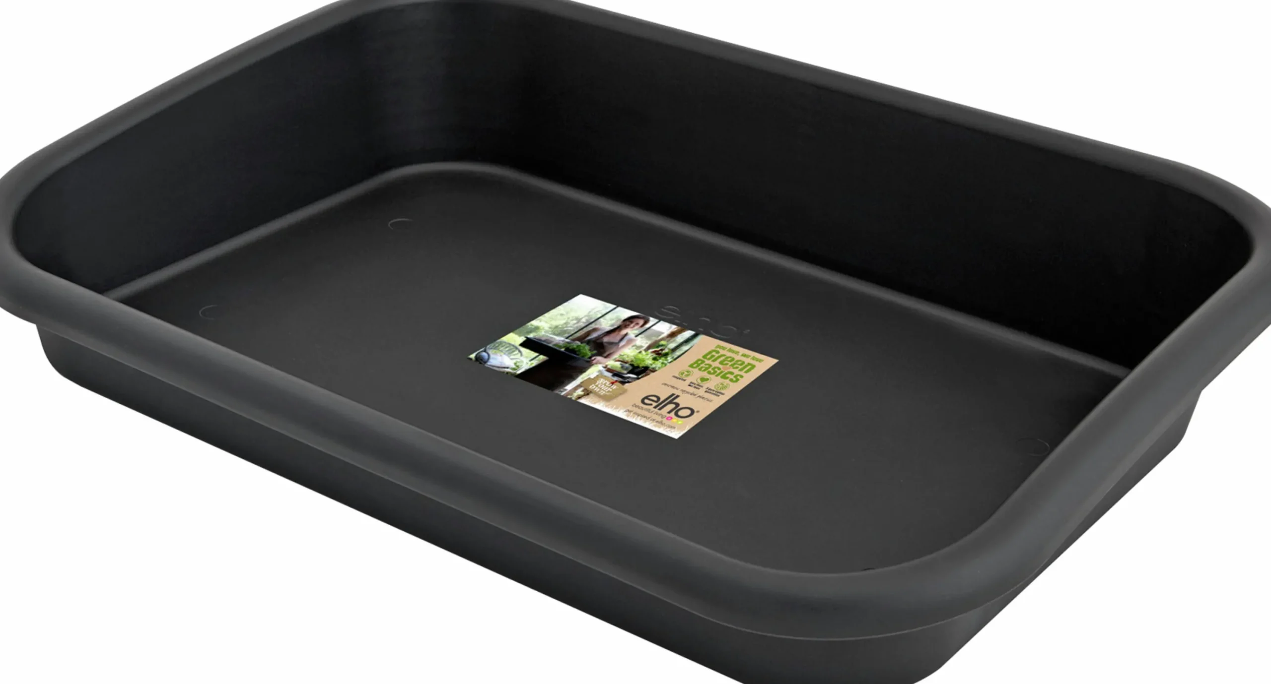 Planteringsbricka Svart 58,5x42x11,5cm>Ventura Clearance
