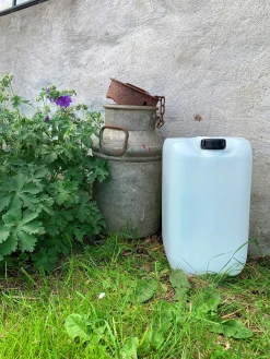 Plastdunk livsmedelsgodkänd HDPE inkl lock><noscript><img width=