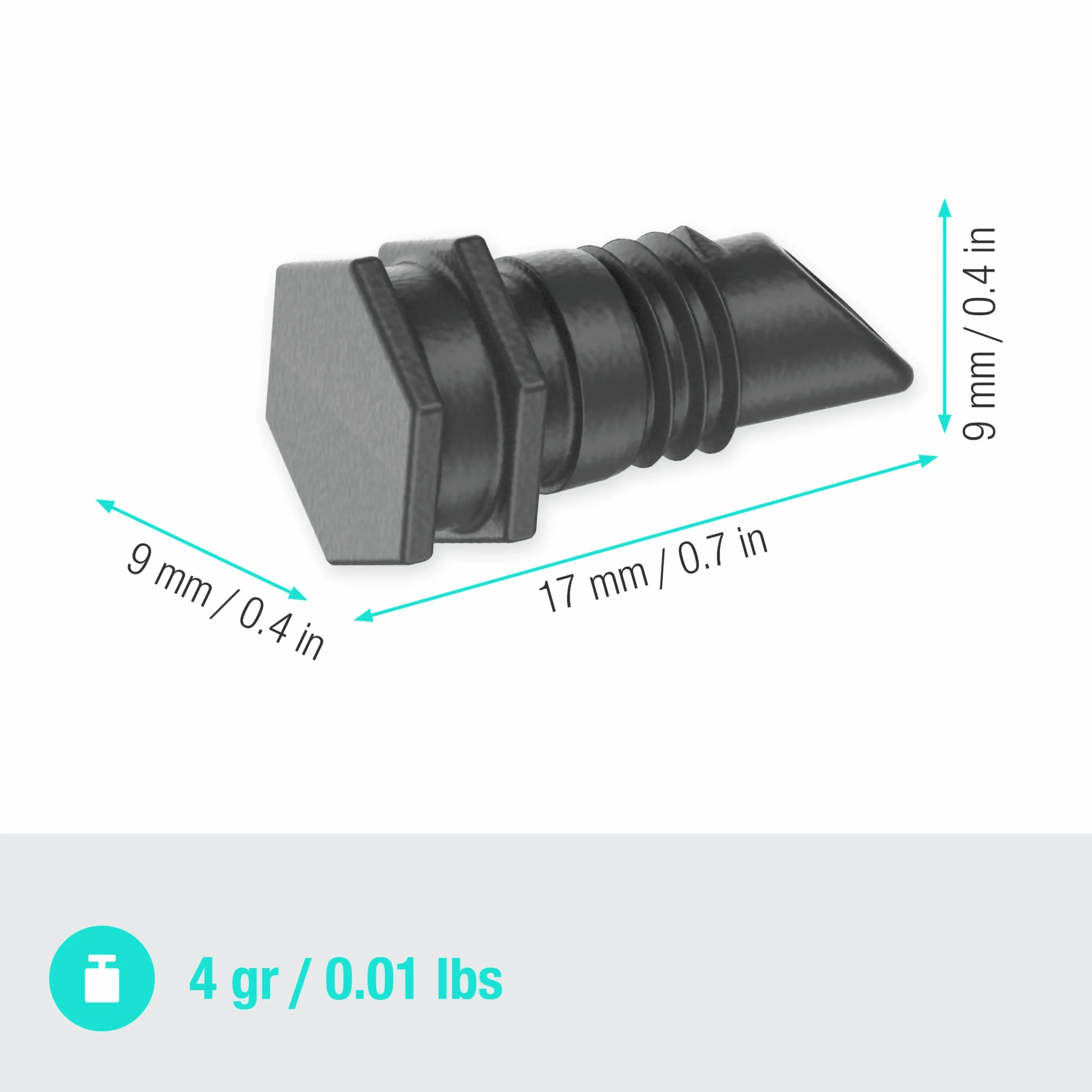 Plugg MicroDrip 3/16" 10-p>Gardena Hot