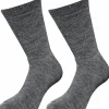Polarsockor med Ull 37/40 Svart/Grå 2-p>G1880 Outlet
