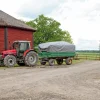 Presenning Silver/Svart 200g/m² 3x4m>Granngården Clearance