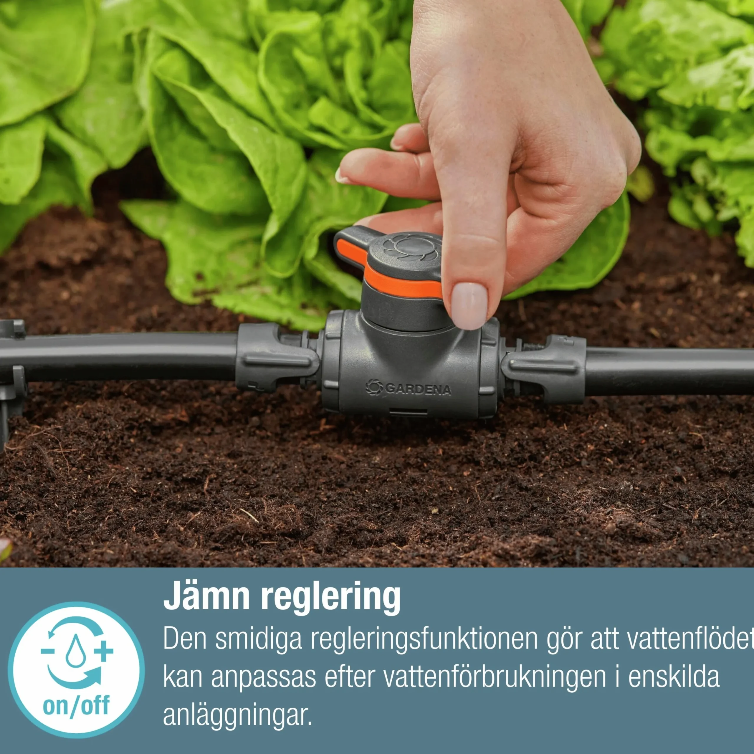 Reglerventil MicroDrip 1/2">Gardena Outlet
