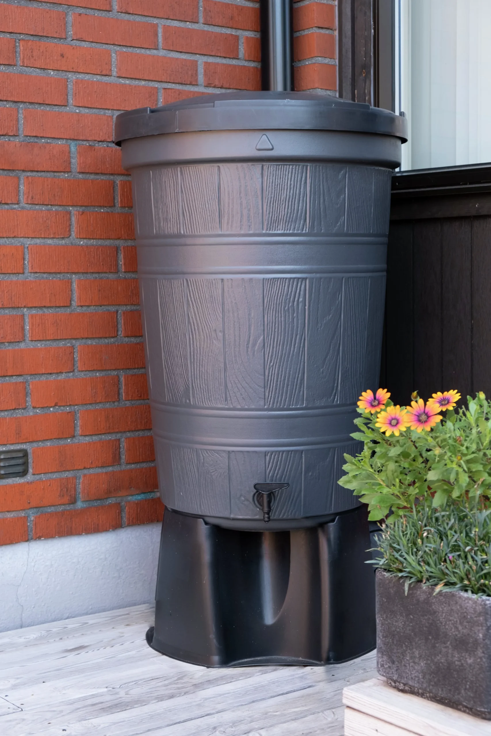 Regntunna inkl lock och kran 200L>GreenLine Discount