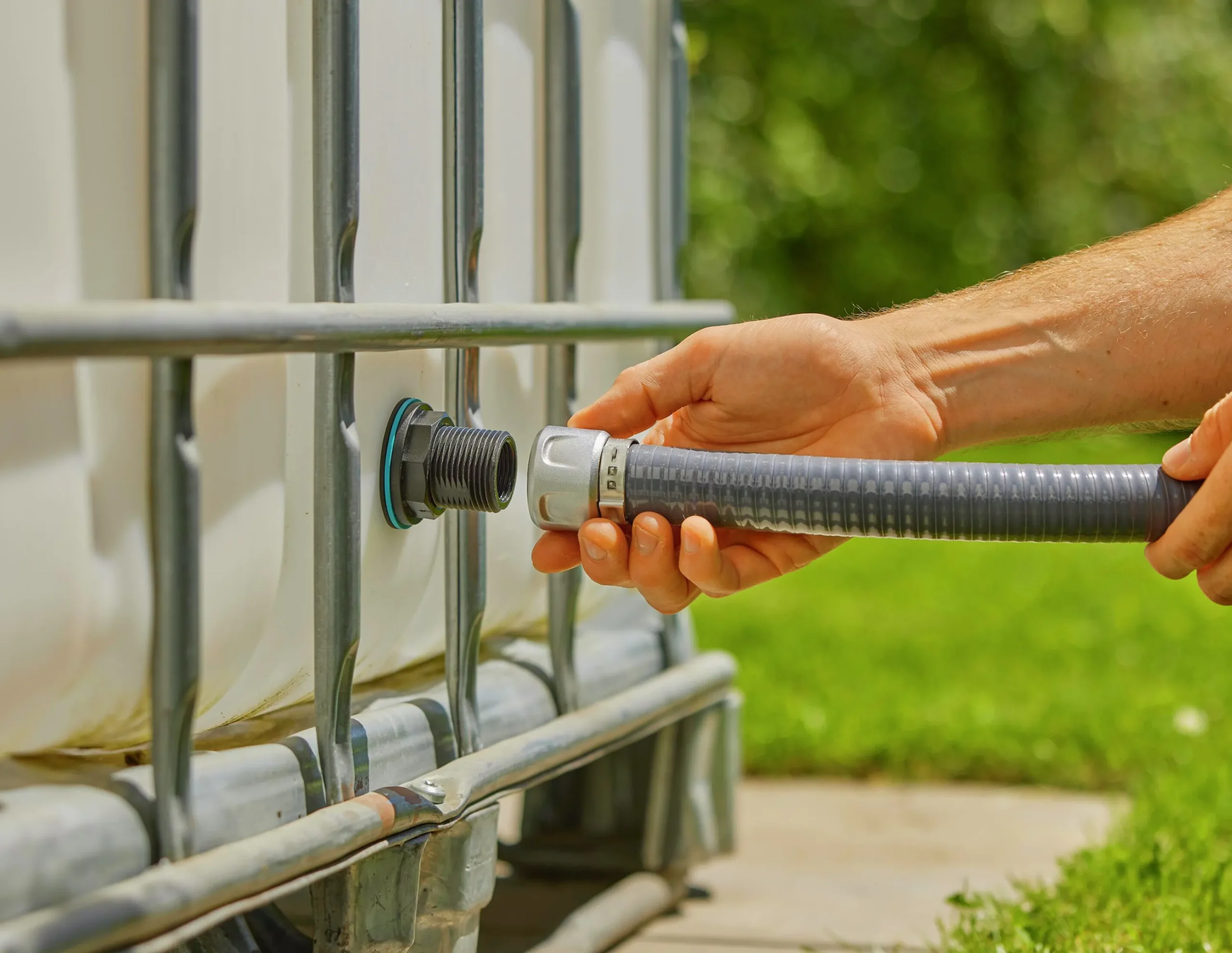 Regntunneanslutning Plug IN G1"/G3/4">Gardena