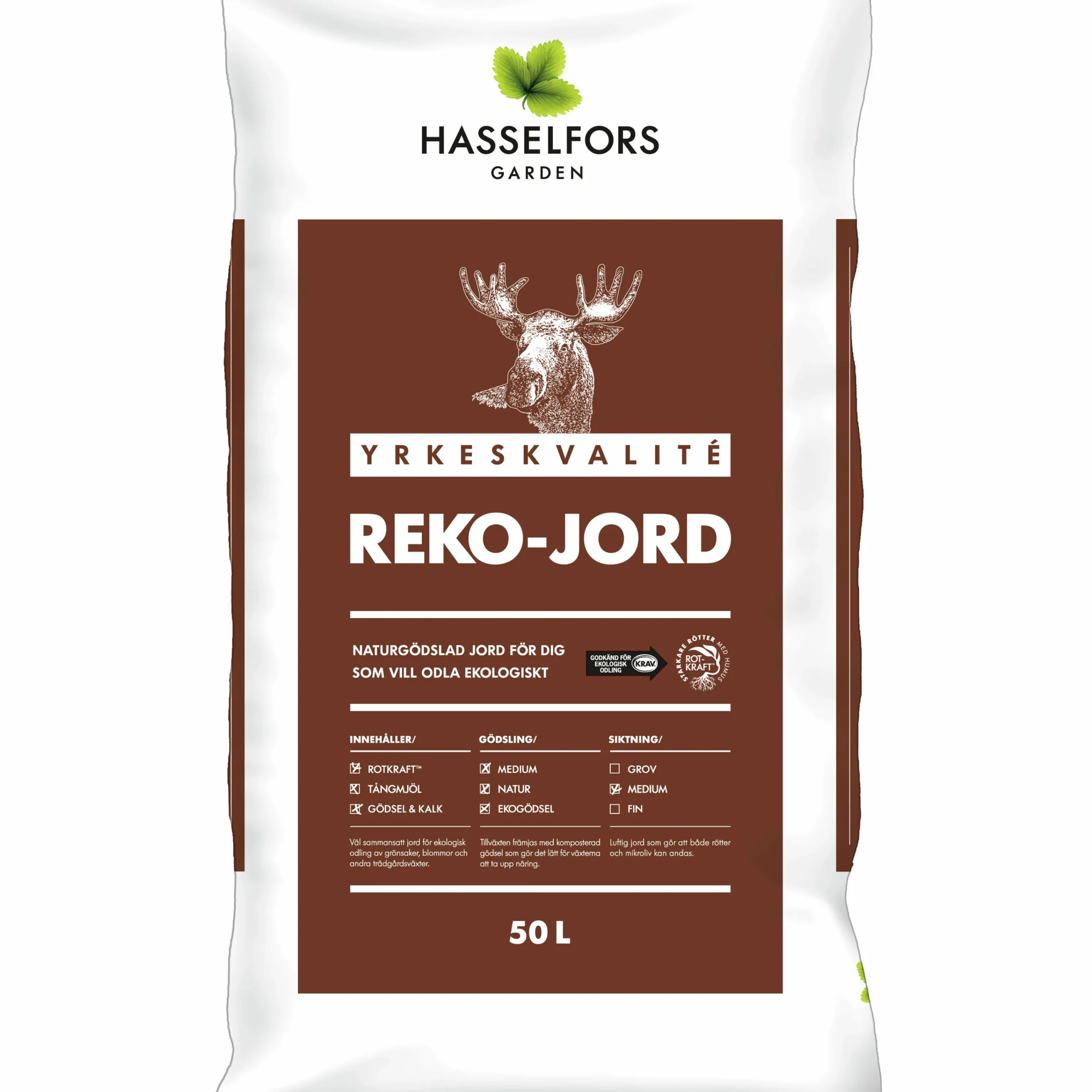 Reko-Jord Hasselfors 50L>Hasselfors Garden New