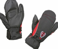Ridhandskar 3-finger Svart M>Covalliero Hot