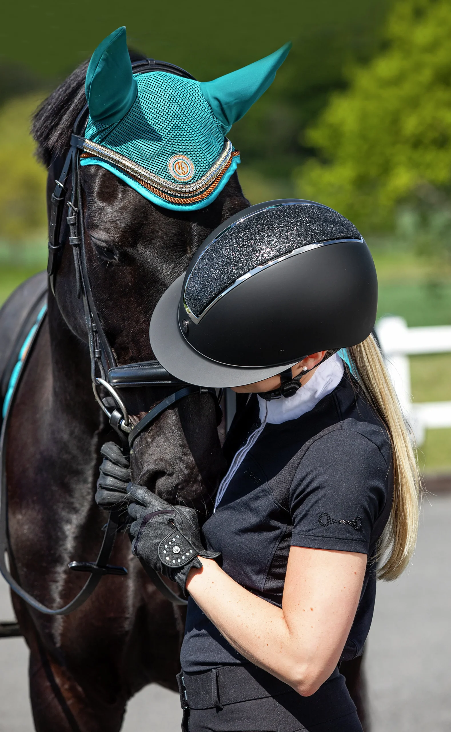 Ridhjälm Vision Tech Glitter>Hansbo Sport Clearance