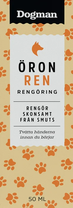 Öronrengöring 50ml>Dogman Discount