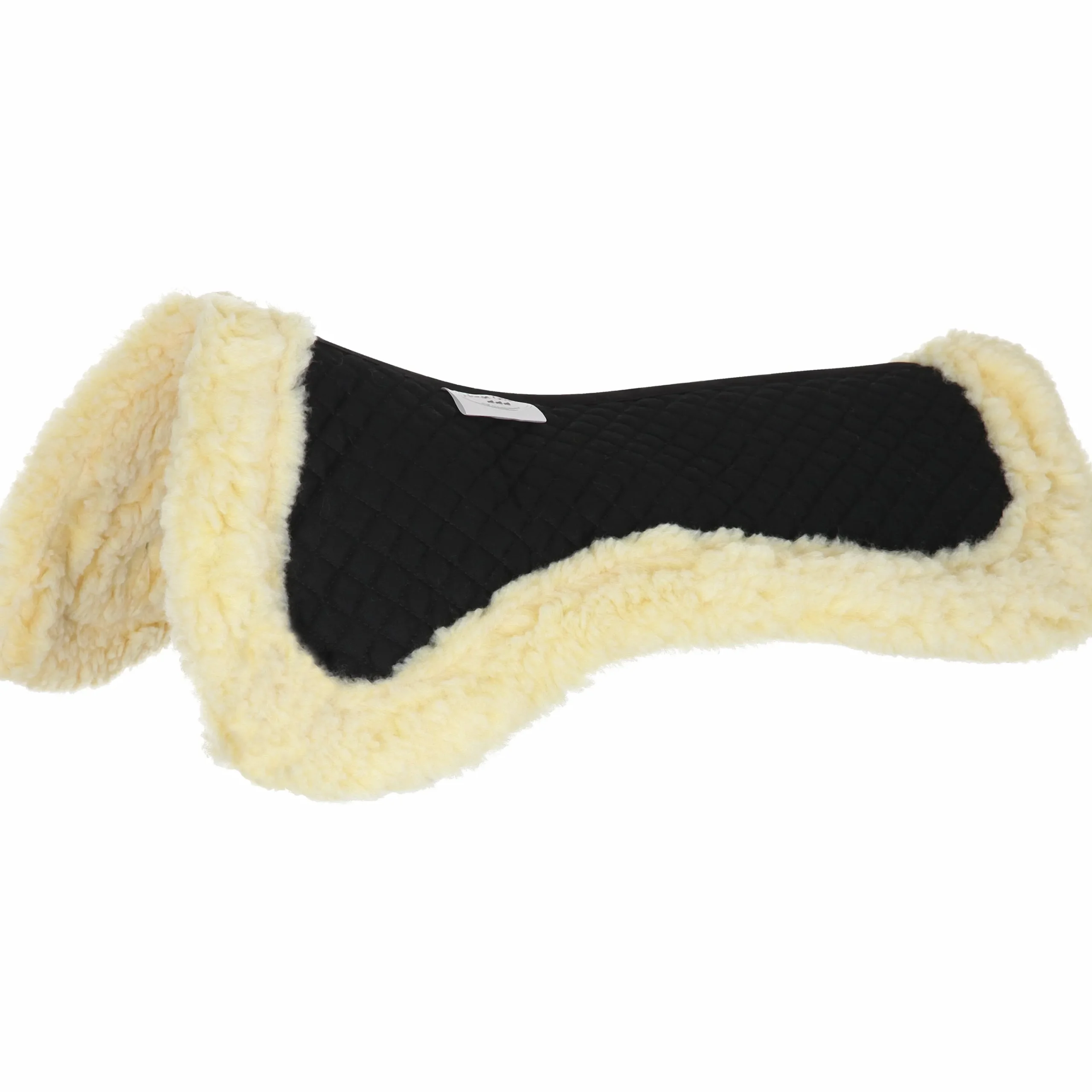 Sadelpad Teddy Svart/Natur Full>Horseguard Clearance