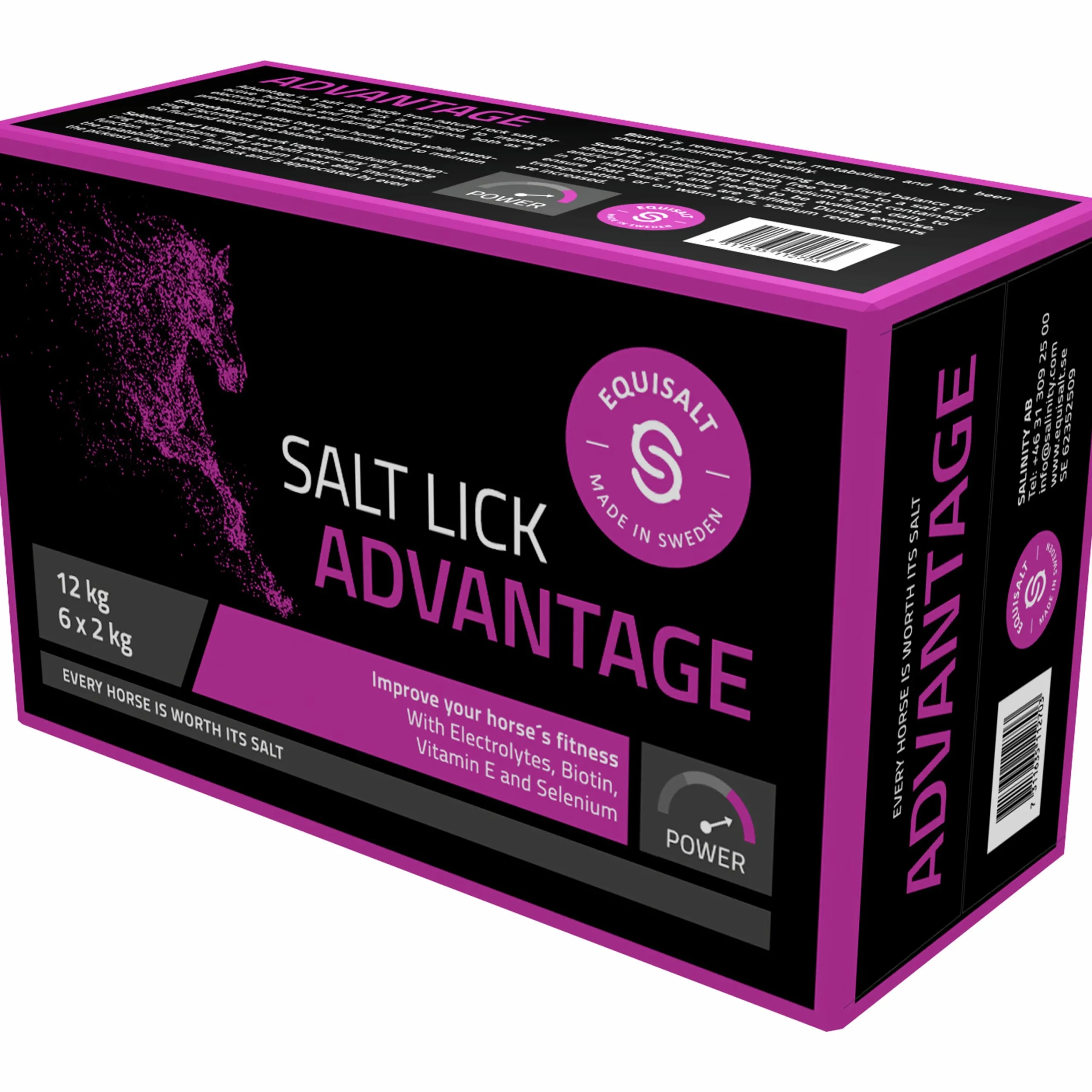 Saltsten Advantage 6x2kg>Equisalt Outlet