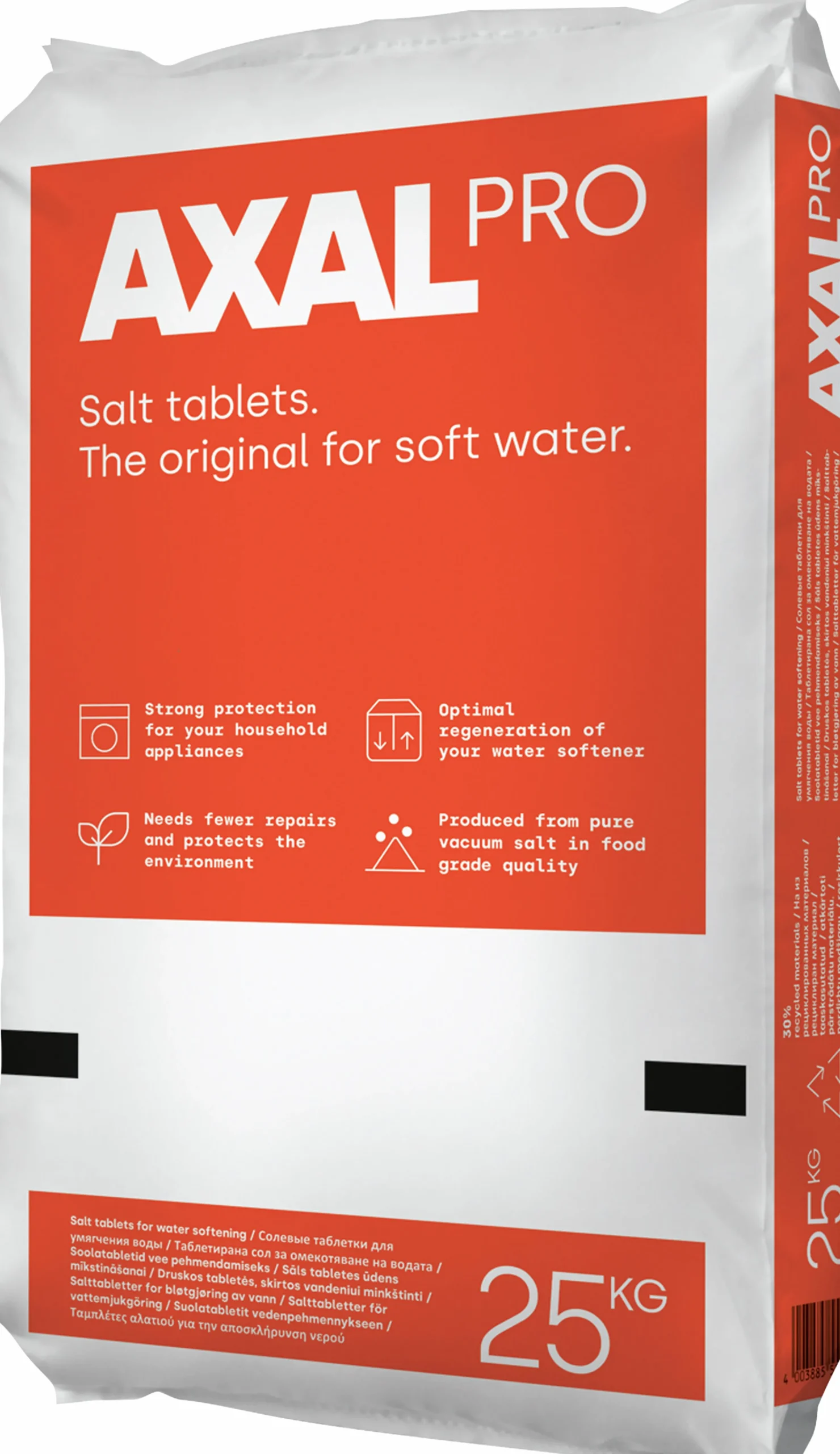 Salttabletter Pro 25kg>Axal Hot
