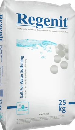 Salttabletter 1000kg (Helpall 40 säckar)>Regenit Sale