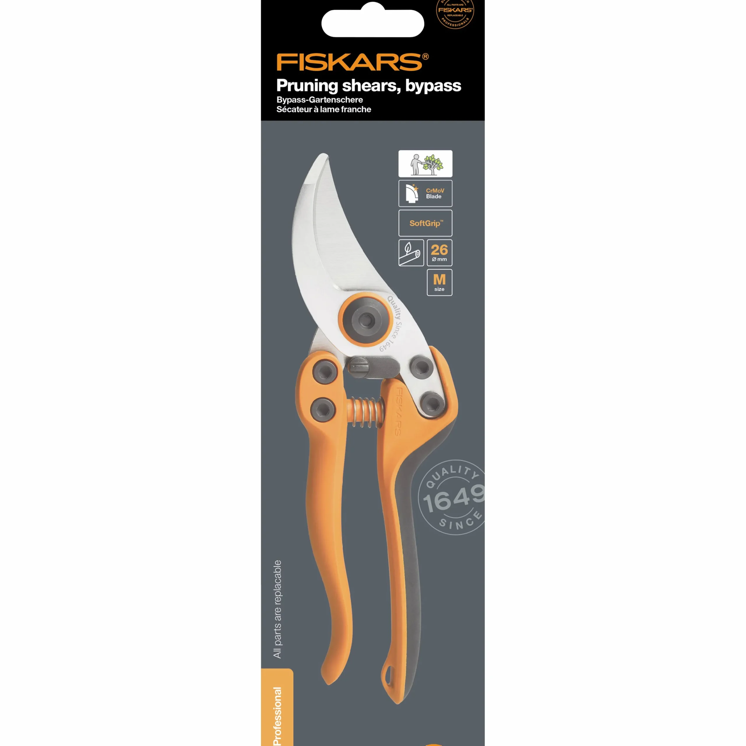 Sekatör Professional PB-8 Sidoskär M>Fiskars Online