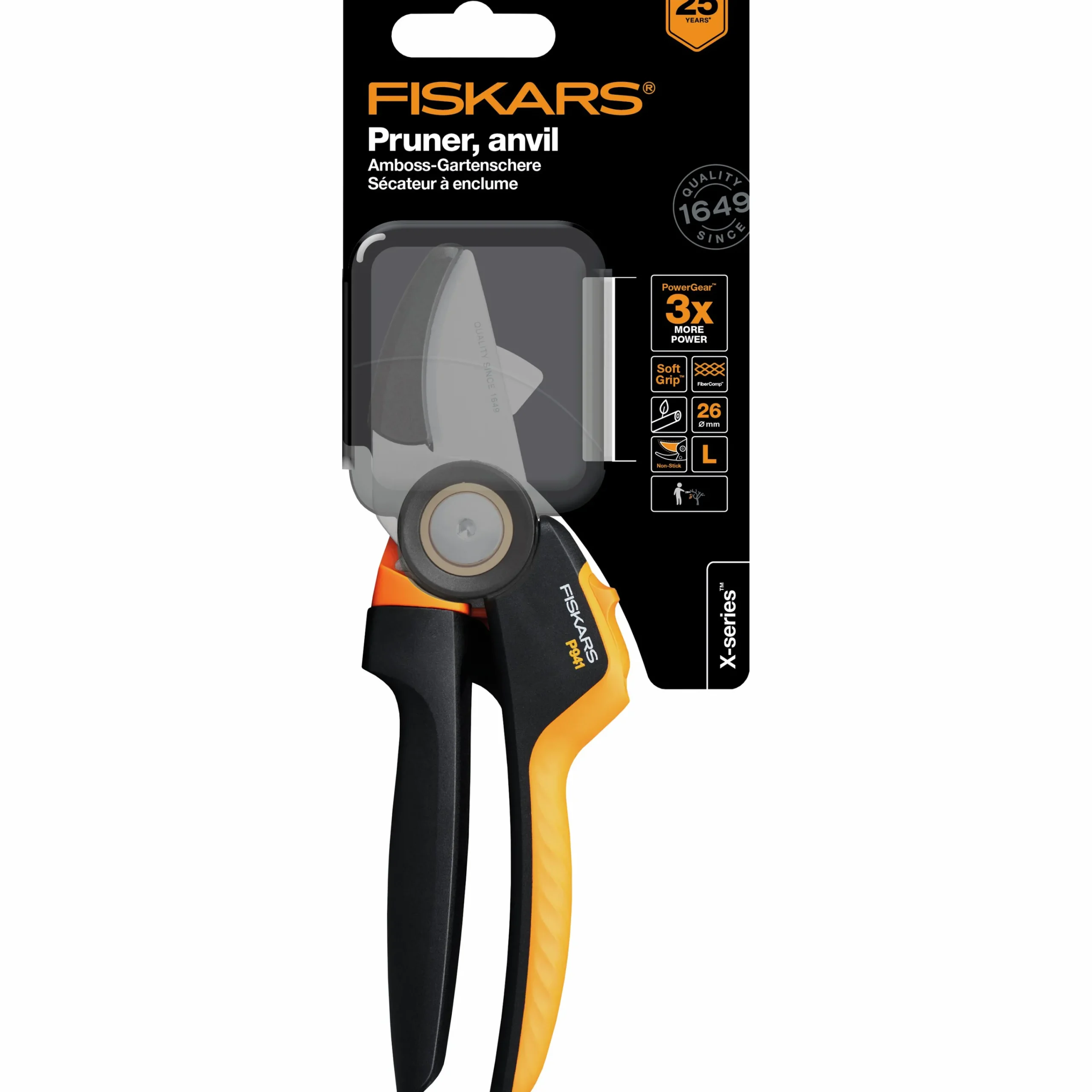 Sekatör X-Series PowerGear PGX P941 Mothåll M>Fiskars Clearance