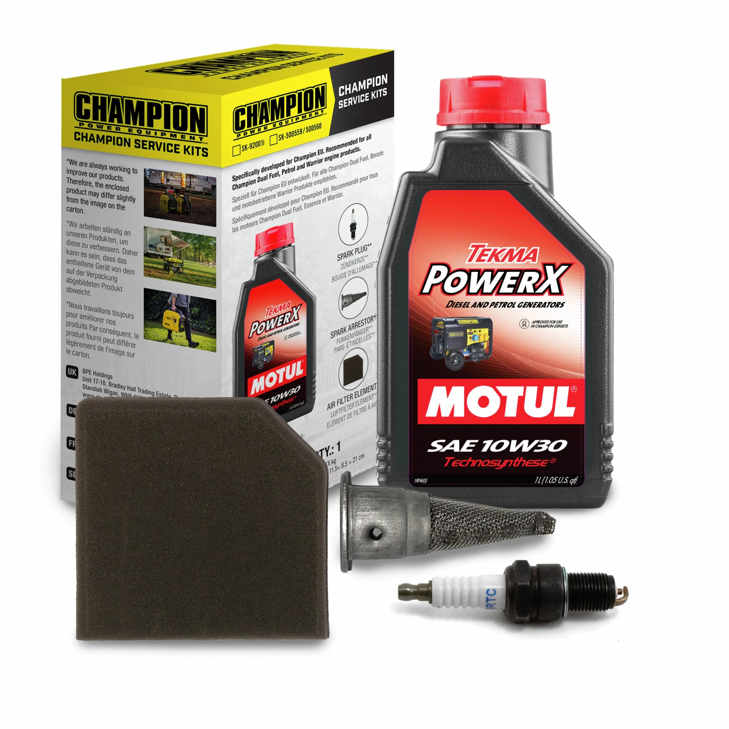 Servicekit till 92001i-serien>Champion Hot