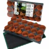 Set 18st 9cm krukor m.bevattningsmatta 56x31cm>Nelson Garden Hot