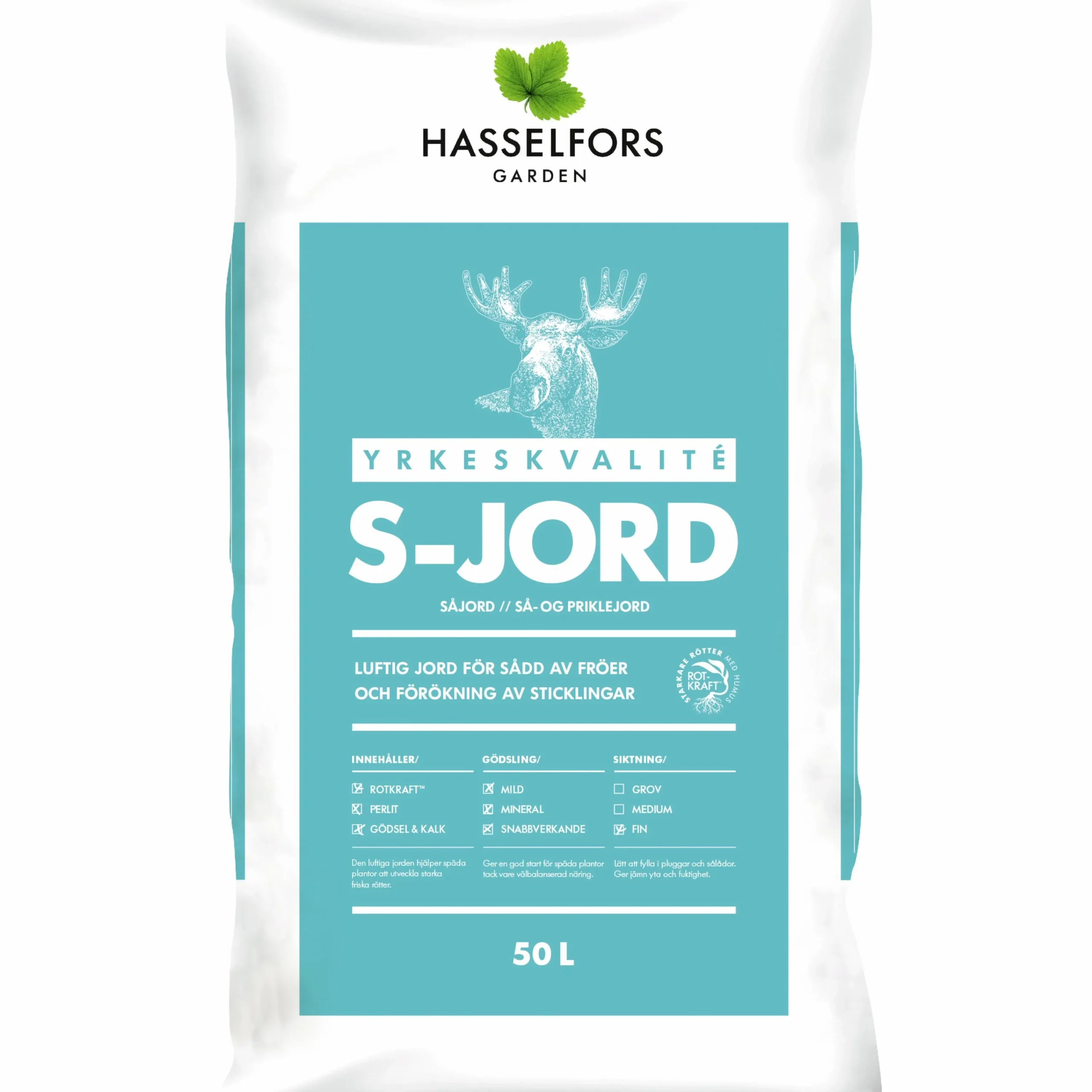 S-Jord Såjord Hasselfors 50L>Hasselfors Garden Best