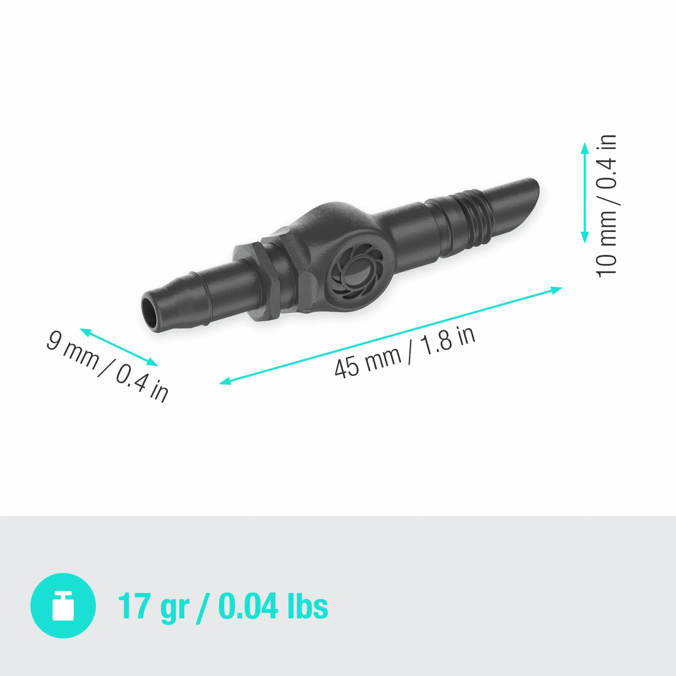 Skarvkoppling MicroDrip 3/16" 10-p>Gardena