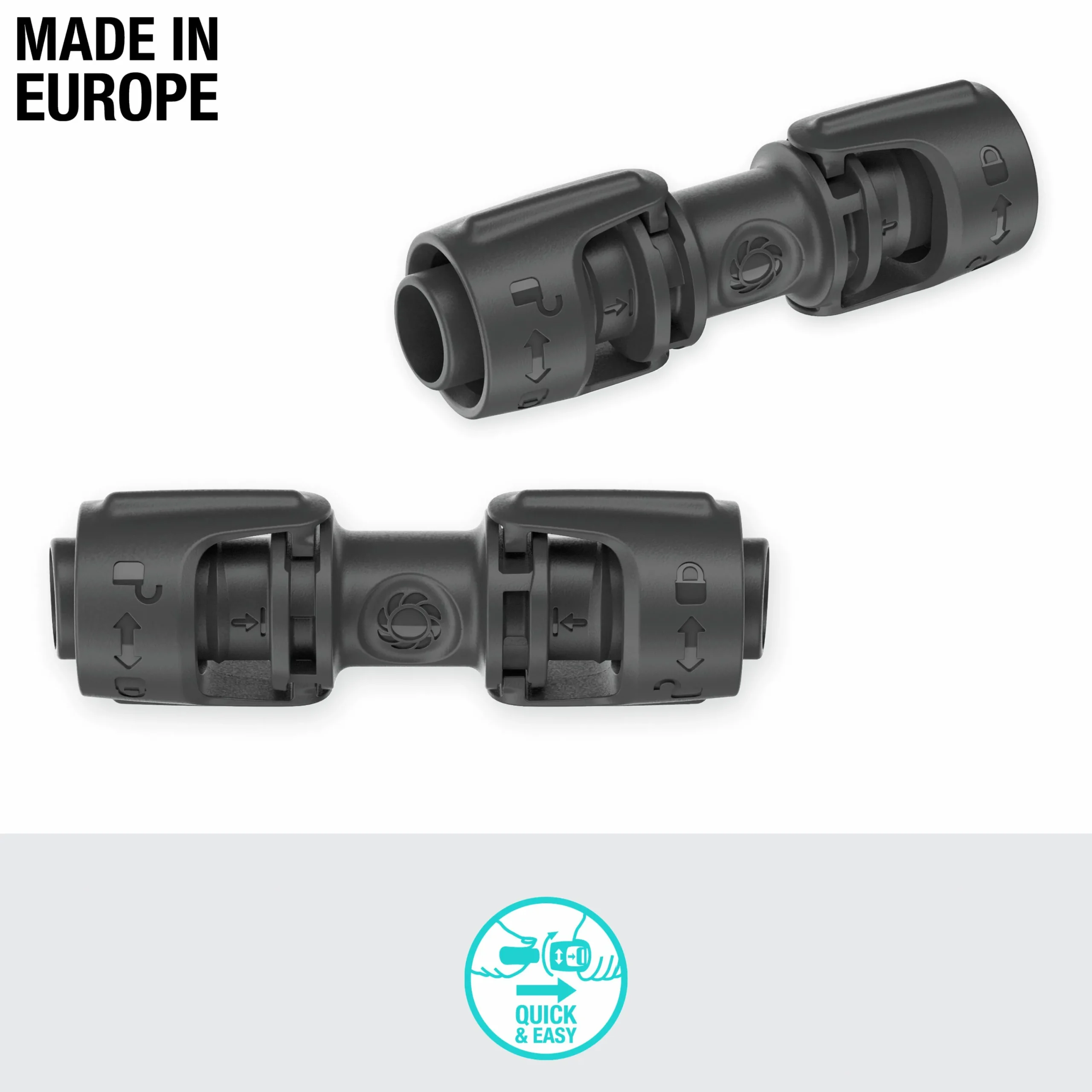 Skarvkoppling MicroDrip 1/2" 3-p>Gardena New