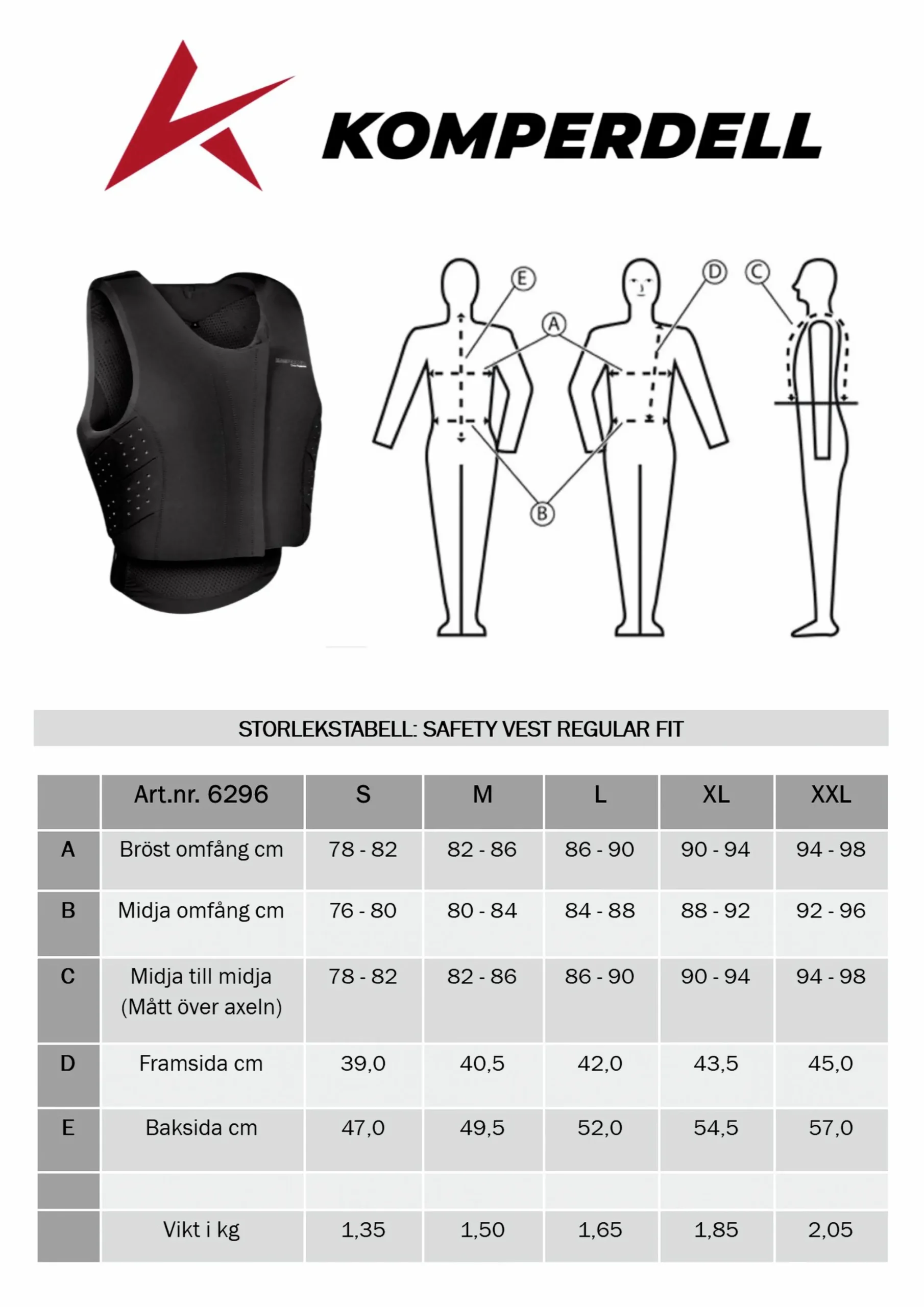 äkerhetvät Reguar Fit>Komperdell Discount
