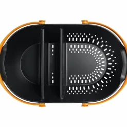 Skördekorg Plus Svart/Orange 61x39x13cm>Fiskars Hot