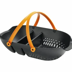Skördekorg Plus Svart/Orange 61x39x13cm><noscript><img width=