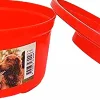 Skvalpskål Non-splash Röd 1,4L>Active Canis Discount