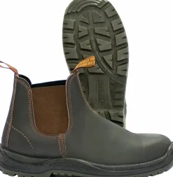 Skyddssko #192 med stålhätta Brun 42>Blundstone New