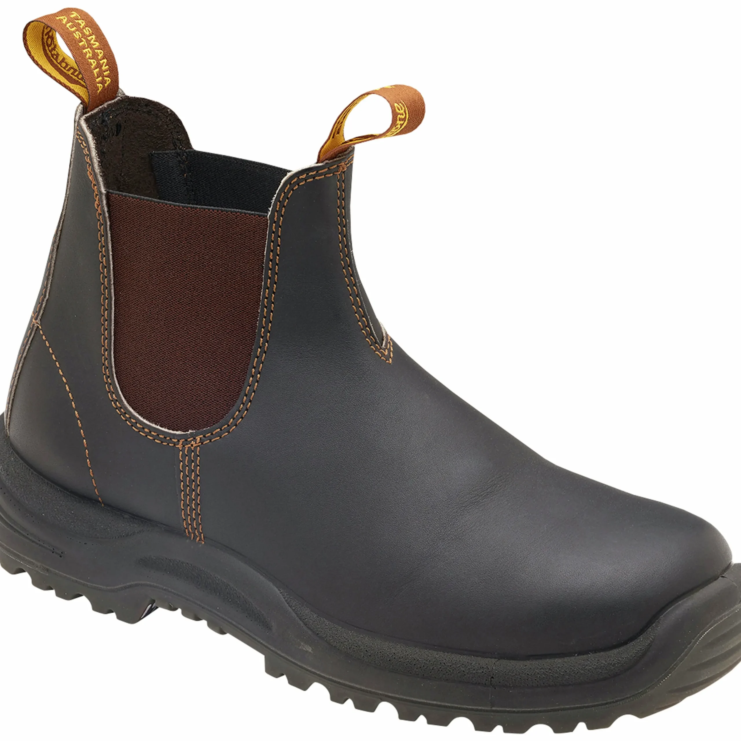 Skyddssko #192 med stålhätta Brun 37>Blundstone