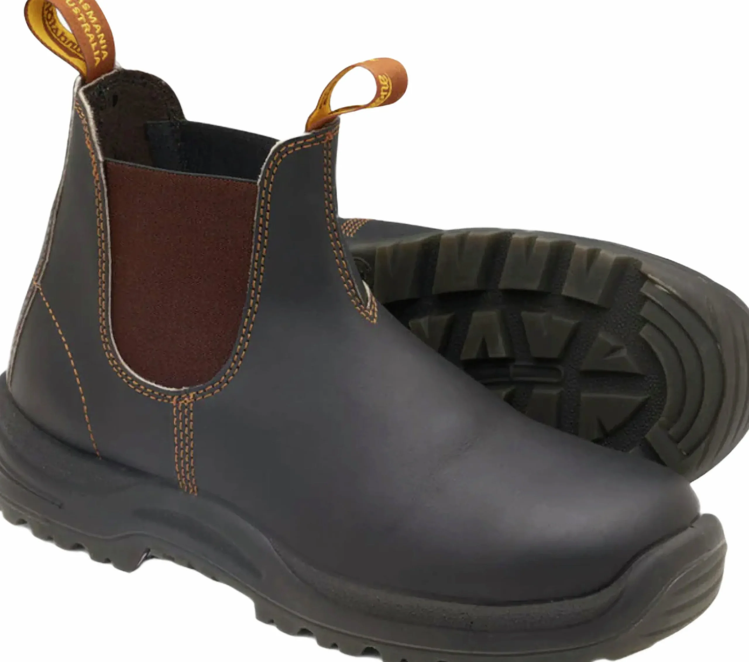 Skyddssko #192 med stålhätta Brun 37>Blundstone